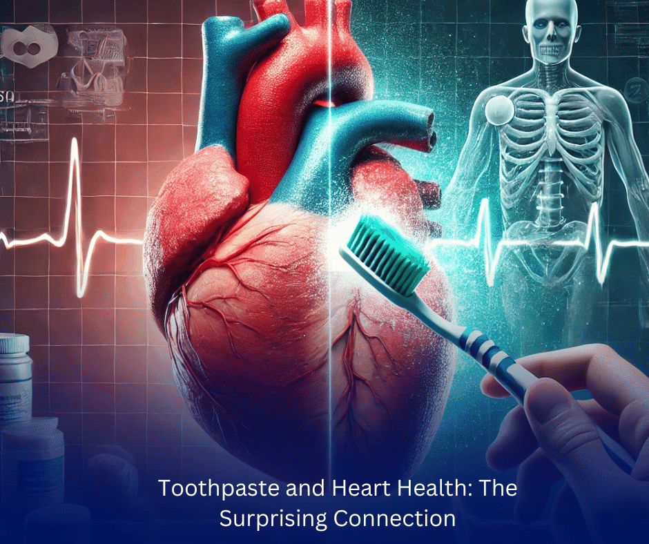 The surprising connection between toothpaste and heart health, revealing its impact on overall cardiovascular well-being.