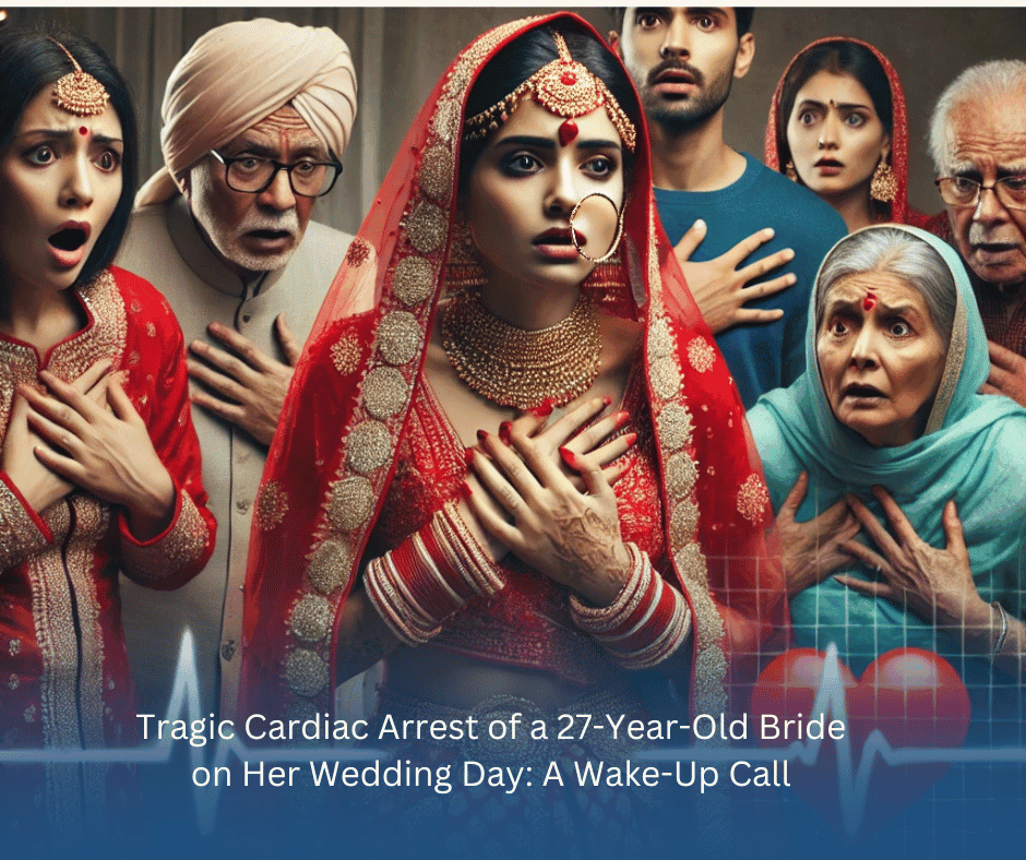 27-year-old bride suffers tragic cardiac arrest on her wedding day highlighting the importance of heart health awareness
